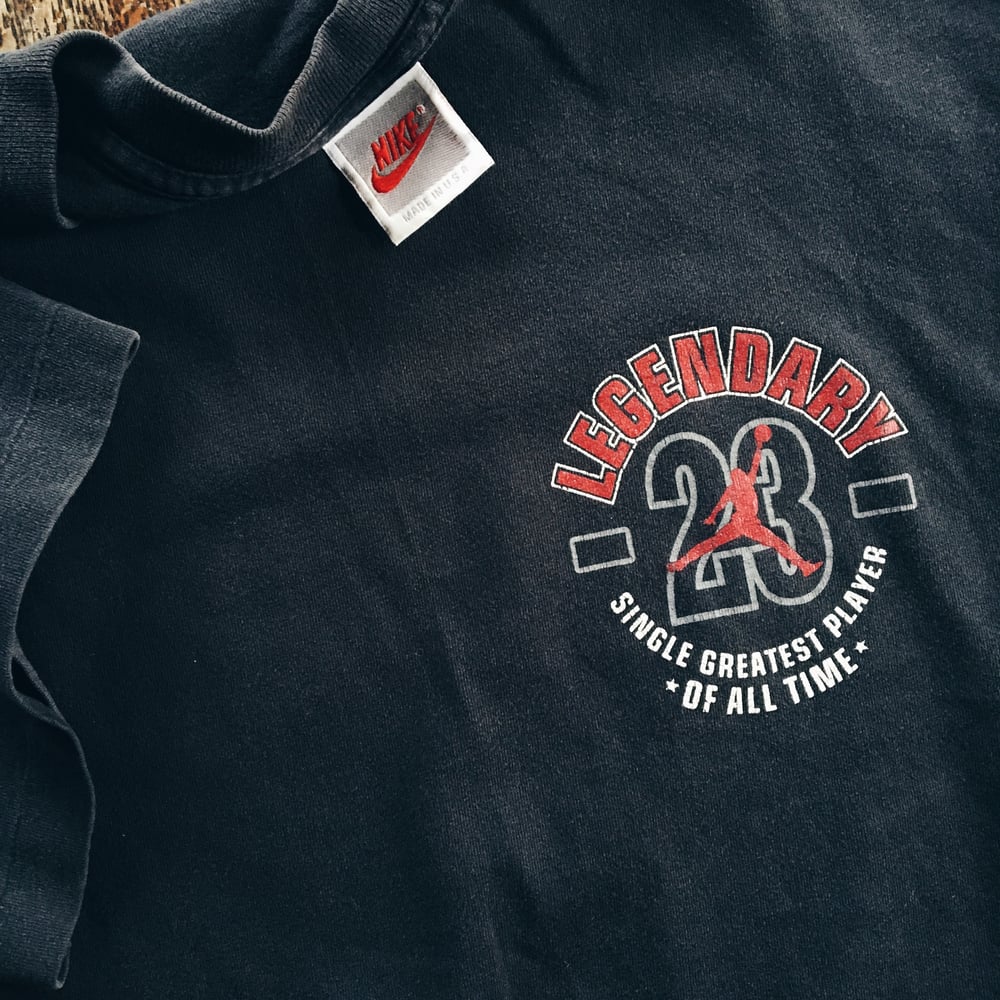 Image of Original Early 90’s Nike Air Jordan “Legendary” Tee.