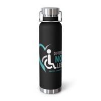Image 2 of Different Not Less, Ability, Strength, Respect (Copper Vacuum-Insulated Bottle)