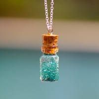 Glitter Jar Necklace