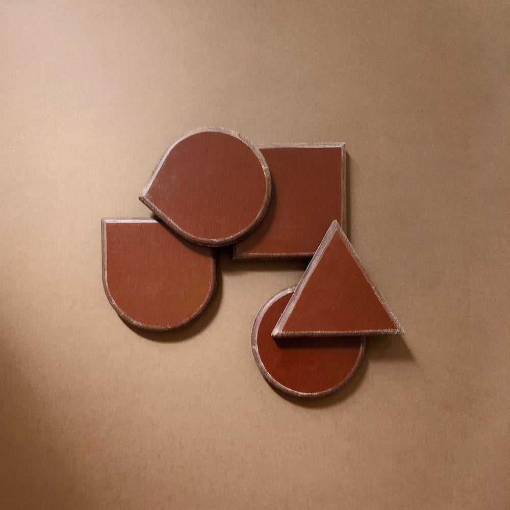 Image of Shapes Phenolic Coasters