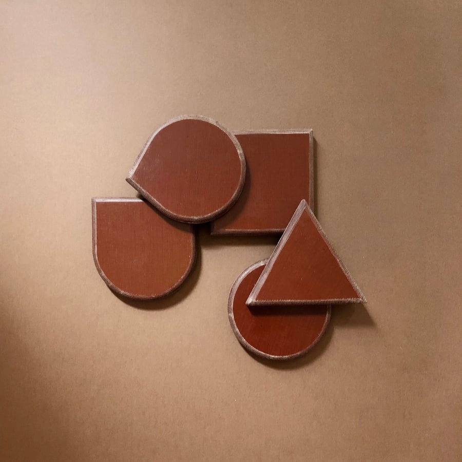 Image of Shapes Phenolic Coasters