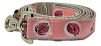 Seashells pink - Dog Leash