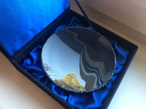 Image of Astral-Theurgic Mirror in a Handmade Box