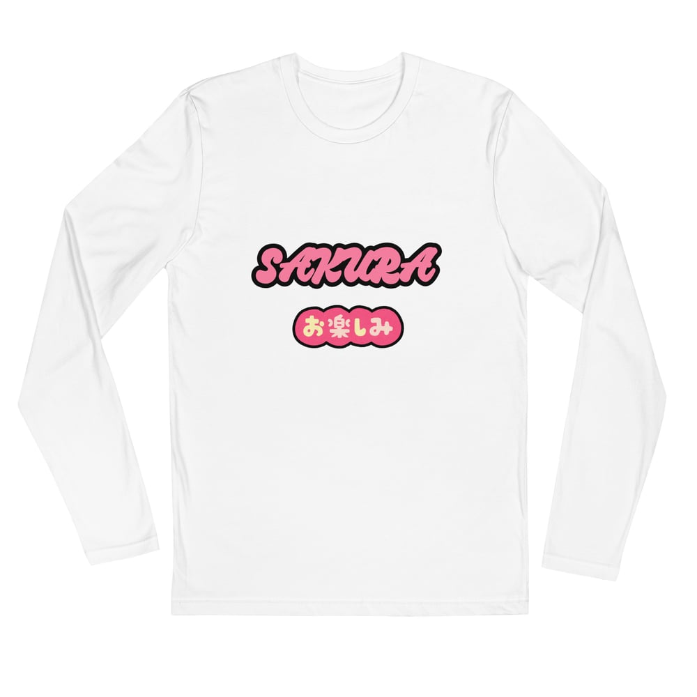 ZEN EXP - Sakura Unisex Long Sleeve Fitted Crew