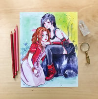 Image 4 of Girlfriends Watercolor Print