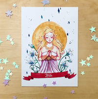 Image 1 of Silent Princess Watercolor Print