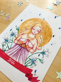 Image 2 of Silent Princess Watercolor Print