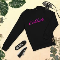 Image 4 of CELIBATE Organic Cotton Blend Sweatshirt with Pink Logo (Unisex)