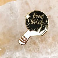 Image 1 of Good Witch, Bad Witch Pin
