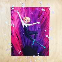 Image 1 of Spider Gwen Watercolor Print