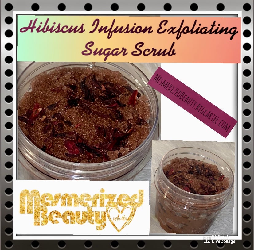 Image of Hibiscus infusion Exfoliating Sugar Scrub