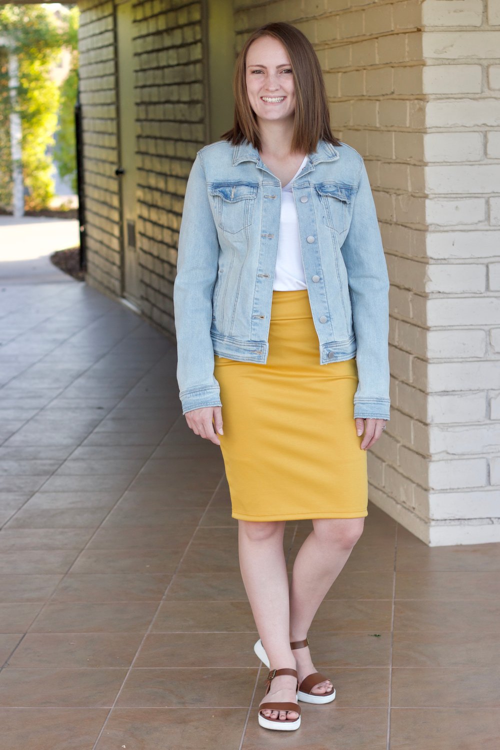 Mustard Skirt