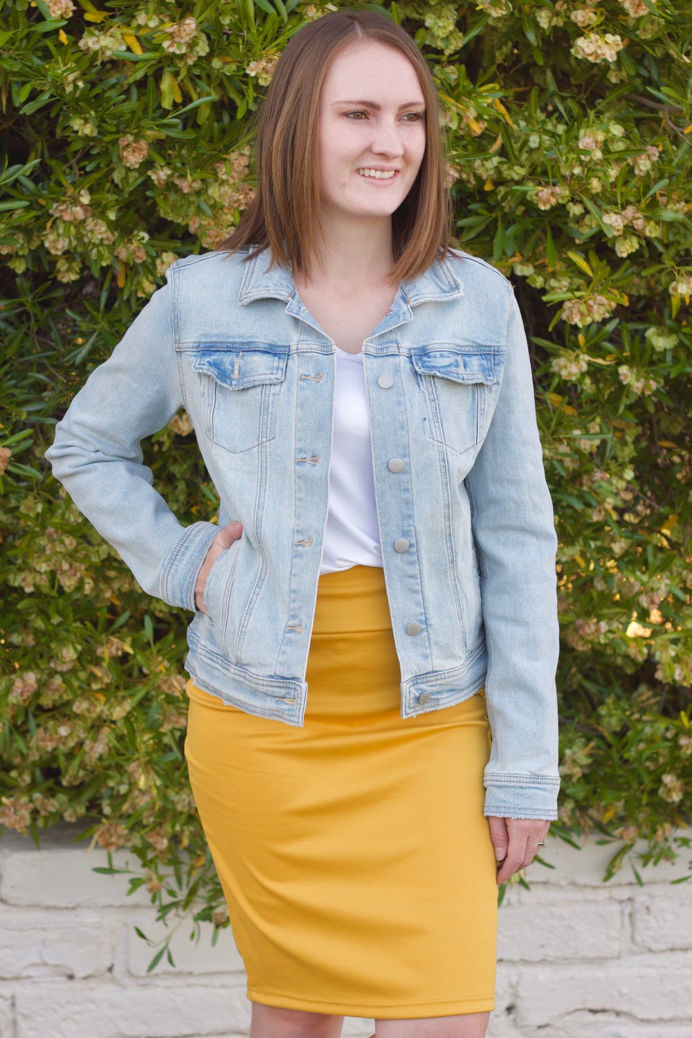 Mustard Skirt