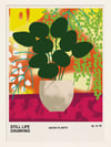 Still Life Poster – House Plants