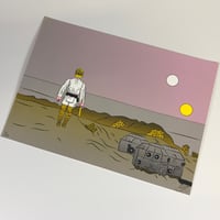 Image 1 of Farmboy Luke Tatooine Sunset Print