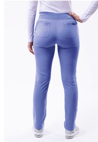 Image 2 of Skinny Leg YoGa Scrubs Pants By Adar 