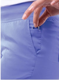 Image 3 of Skinny Leg YoGa Scrubs Pants By Adar 