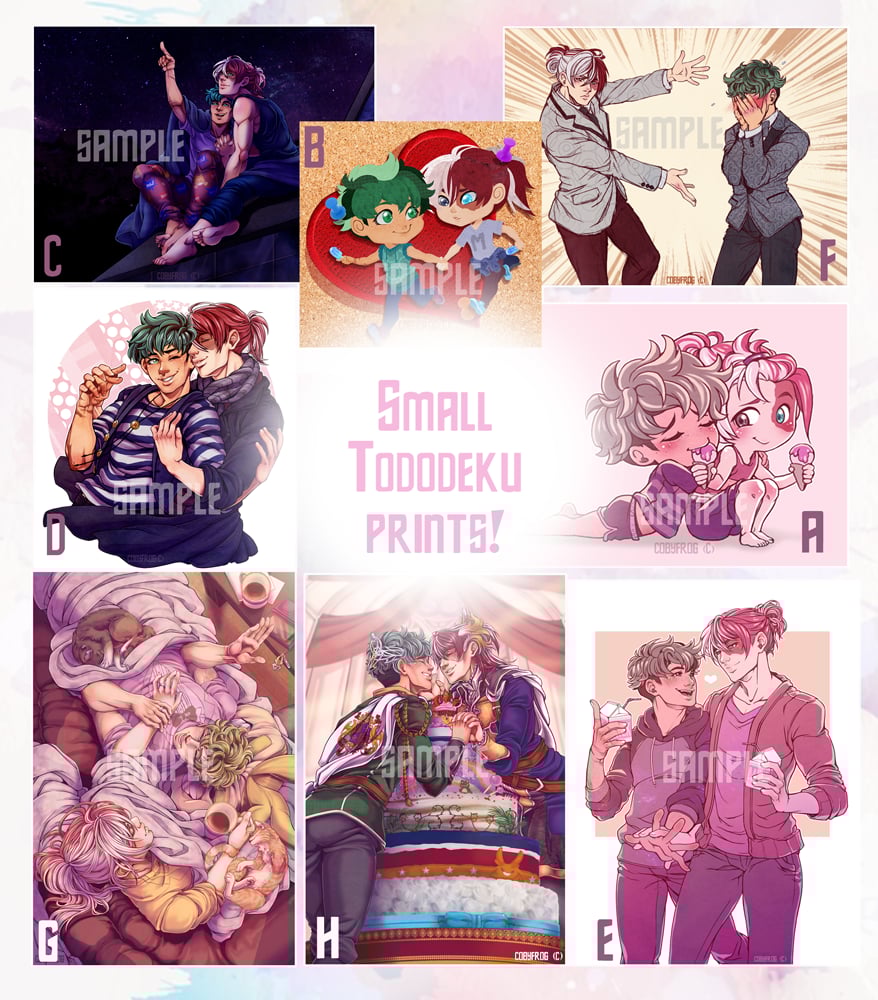 [BNHA] TodoDeku Small Prints