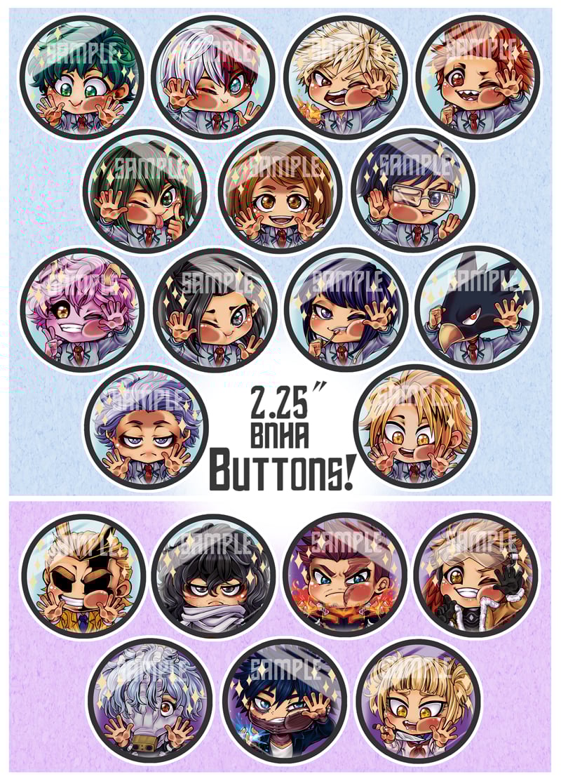 [BNHA] "Tojokomete mita" // Glass Trap Buttons