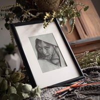 Image 2 of Original Charcoal Bubbles Drawing