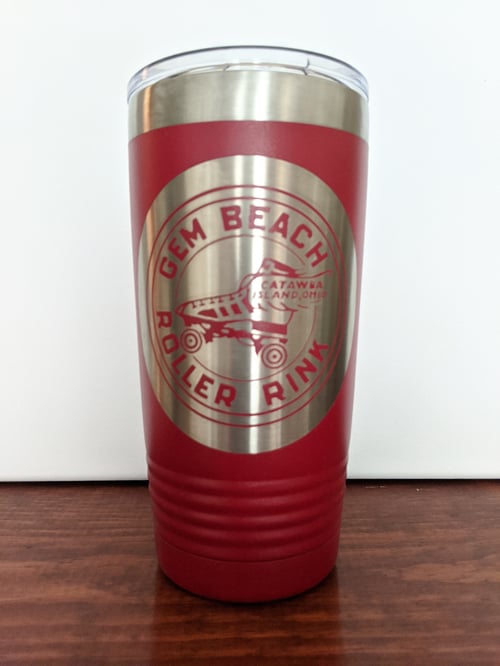 Image of "Gem Beach Roller Rink" insulated Tumbler