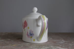 Image of Sweet Pea English Fine Bone China Tea Pot