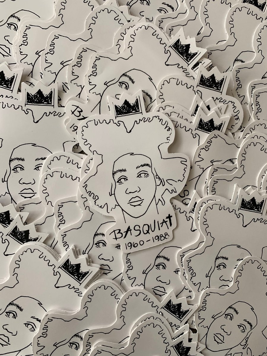 Image of "Basquiat" Sticker