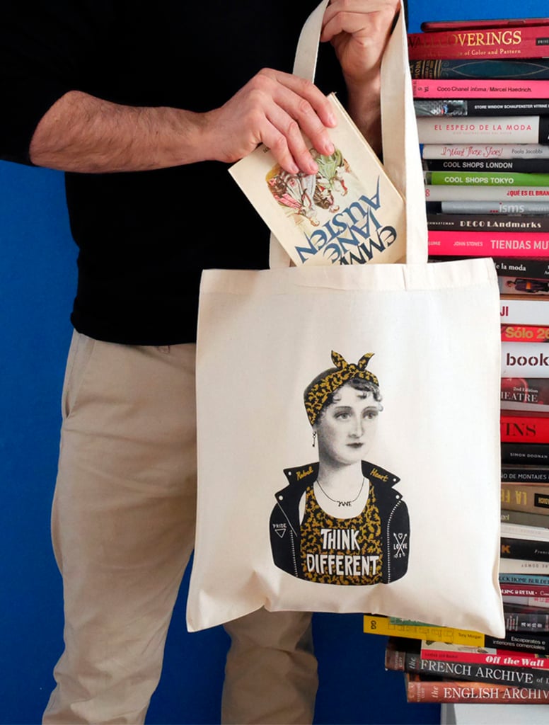 Image of THINK DIFFERENT tote bag
