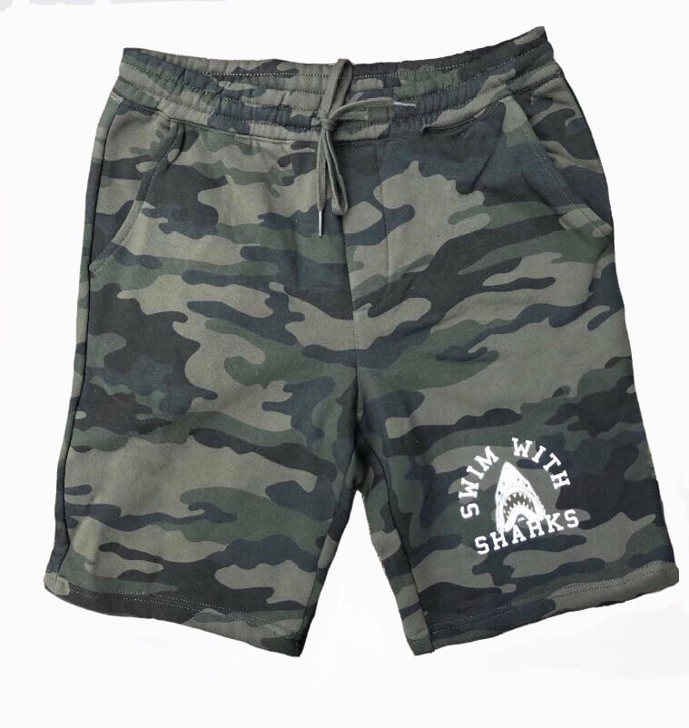 Camo Fleece Short | Swim With Sharks