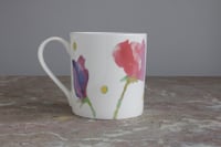 Image 3 of Sweet Pea English Fine Bone China Mug