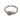 Layla small knot with a twist stacking ring 