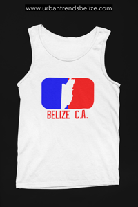 Image 4 of BELIZE - TANK TOP - MAJOR LEAGE BLACK/RED/BLUE/WHITE