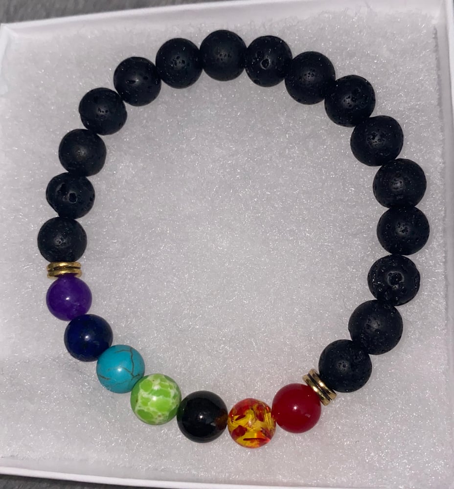 Image of CHAKRA DIFFUSER BRACELET