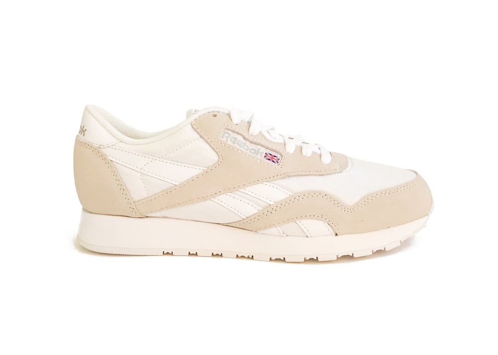 Reebok Classic Nylon Trainers (White)