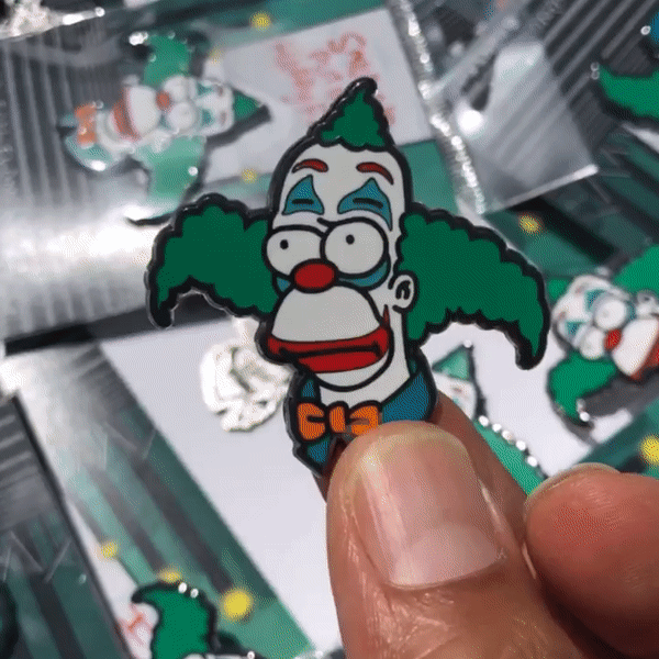 Image of Happy Face - Lapel Pin