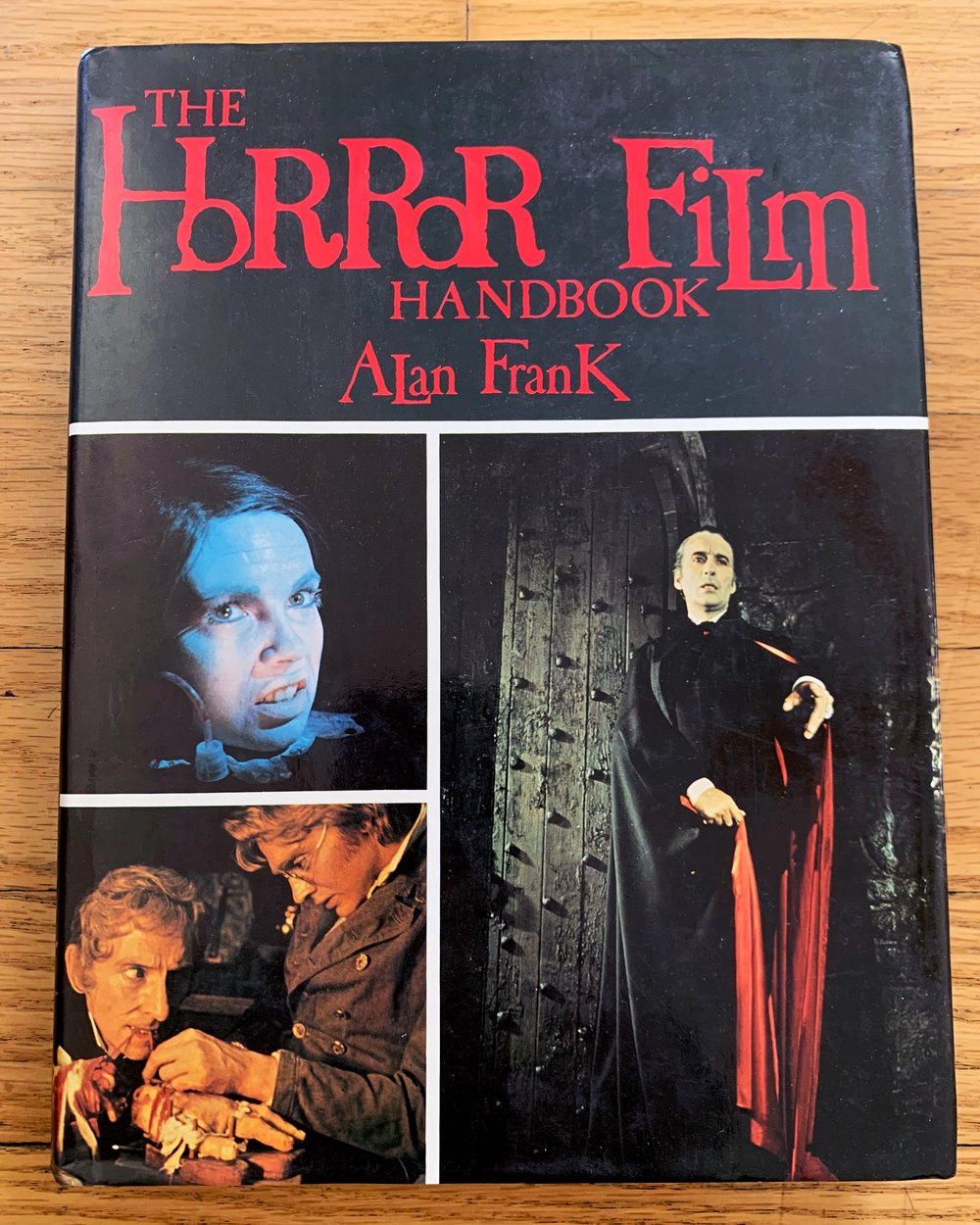  1982 The Horror Film Handbook by Alan Frank