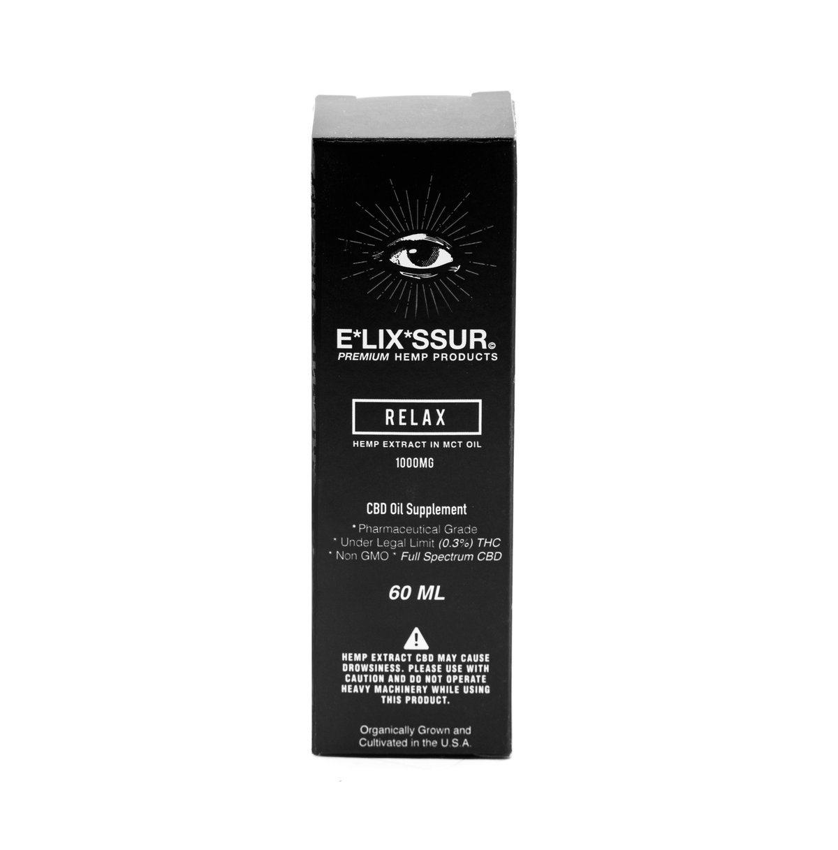 Image of ELIXSSUR [RELAX] PREMIUM HEMP EXTRACT IN MCT OIL