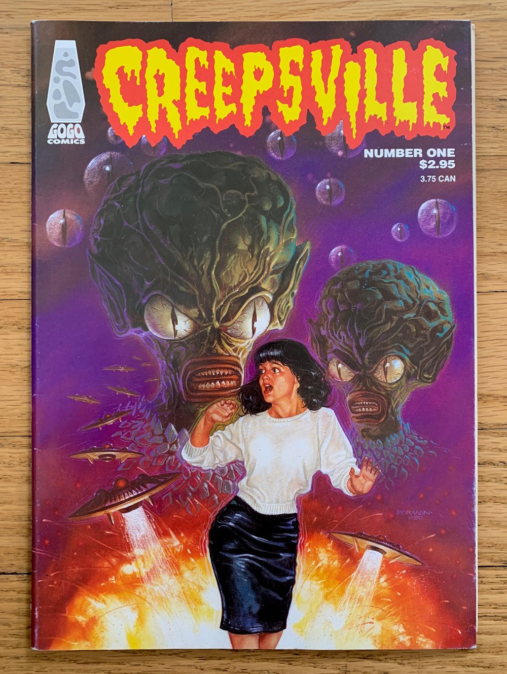1991 Creepsville #1 Gogo Comics
