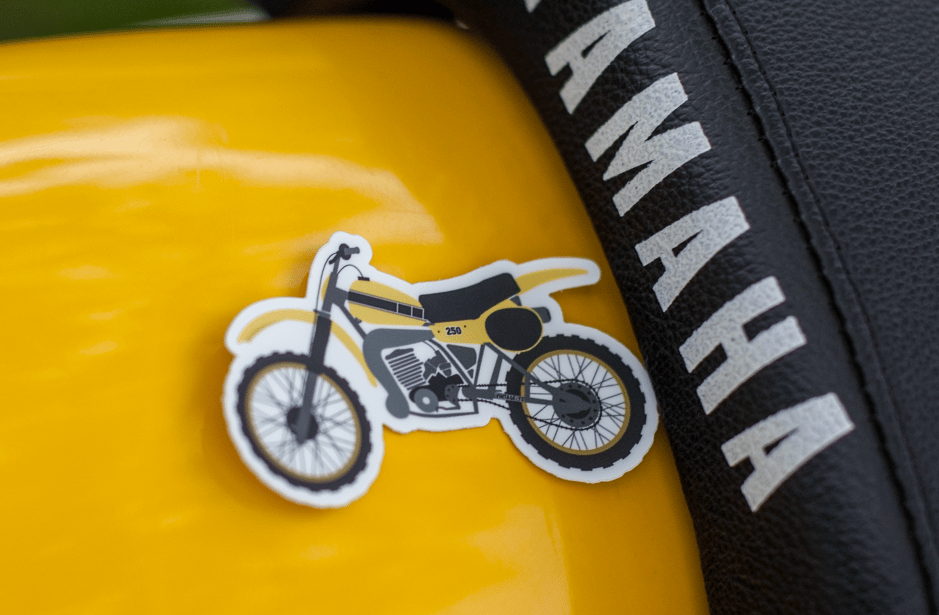 Image of YZ250G Cutout Sticker