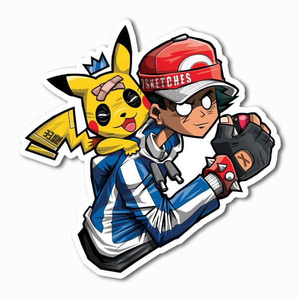 Image of Catch Me Outside Sticker