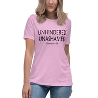 Image 4 of Unhindered and Unashamed-  Women's Relaxed T-Shirt