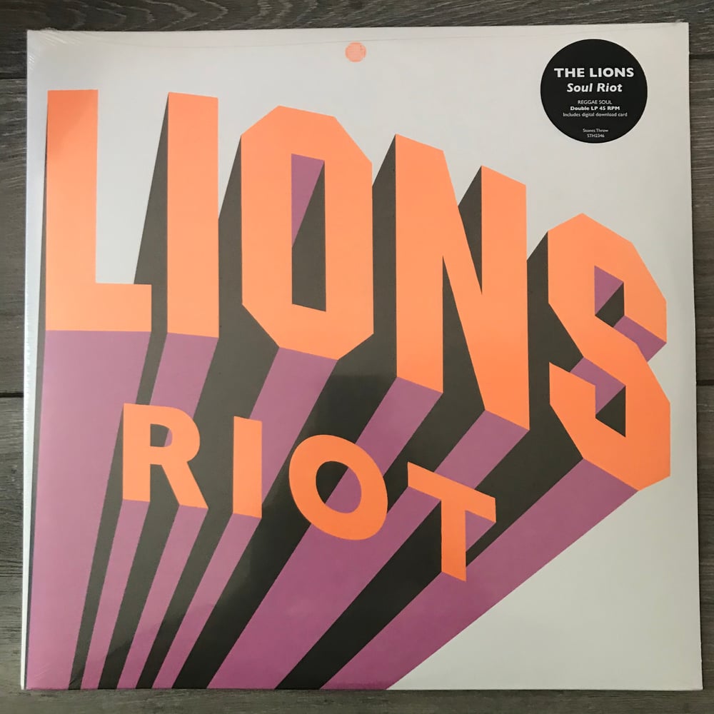 Image of The Lions - Soul Riot Vinyl 2 LP