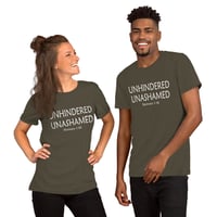 Image 4 of Unhindered Unashamed- Unisex T-Shirt