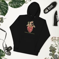 Image 1 of Bleeding Heart Unisex Hoodie- Lux Version