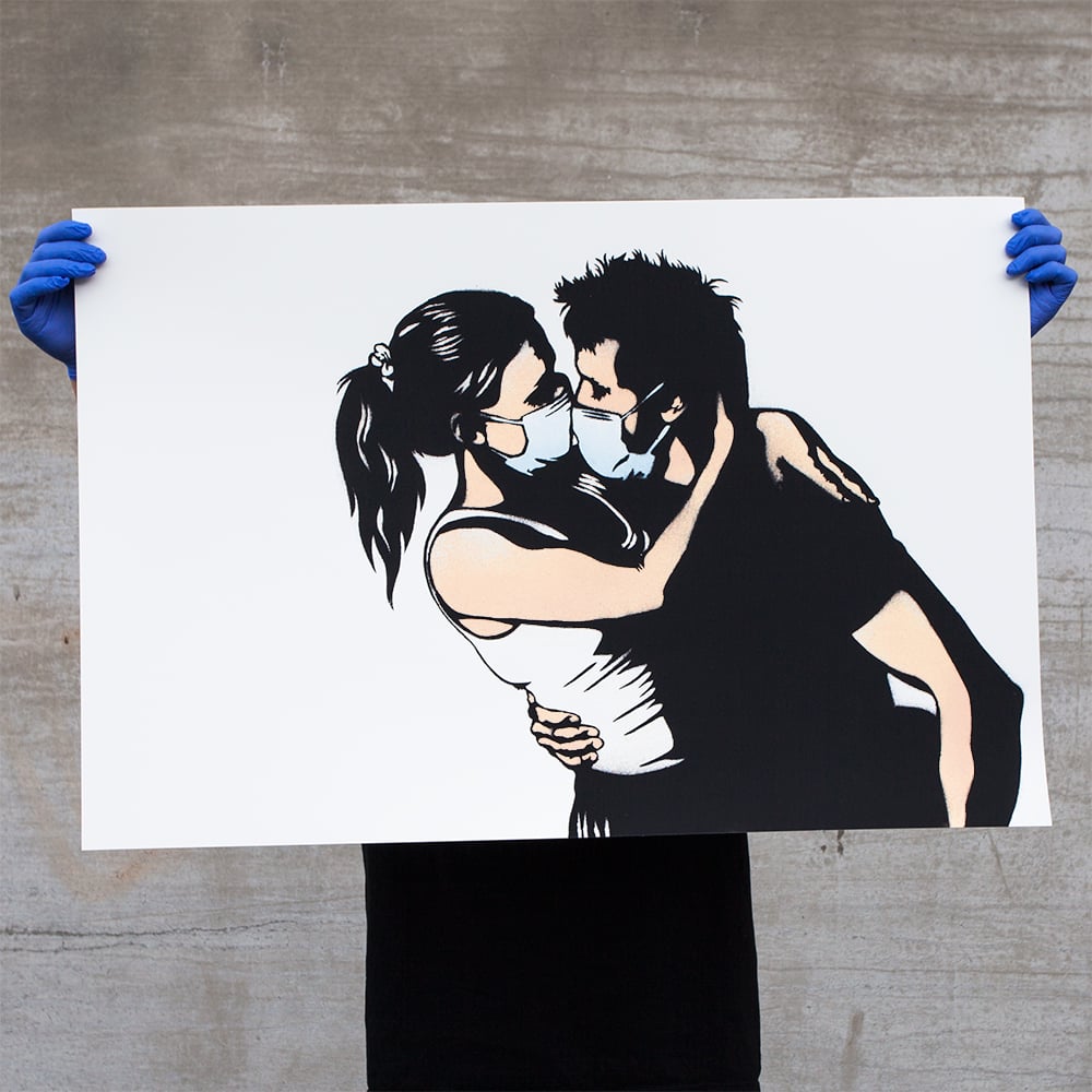 Image of The Lovers - 60x90 screen print