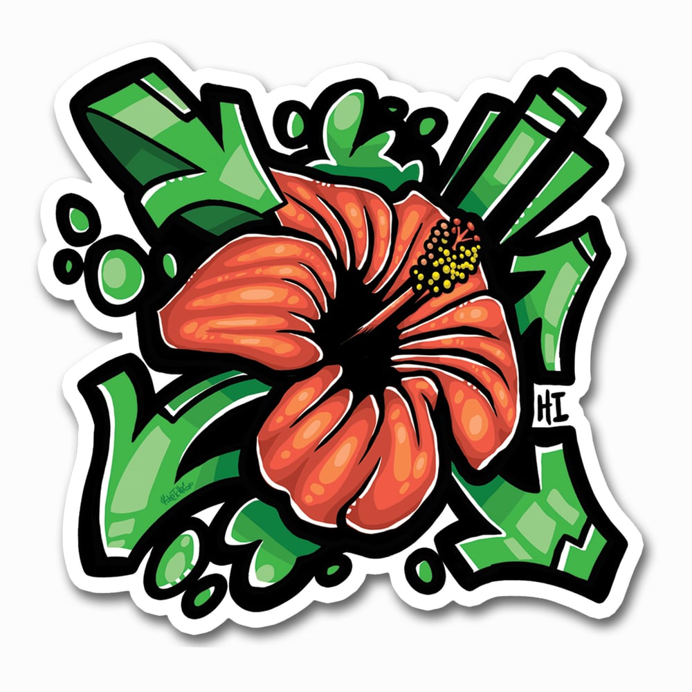 Image of Hibiscuss Sticker