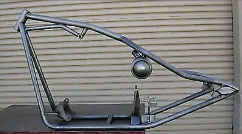 chopper frames for sportster motors