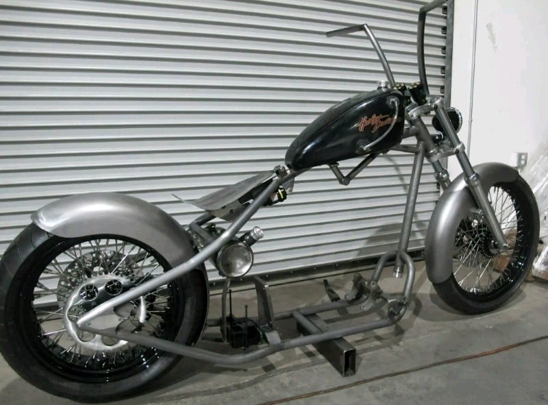 Tinworksinc Harley Sportster Chopper/Bobber Rigid Frame | Tinworksinc
