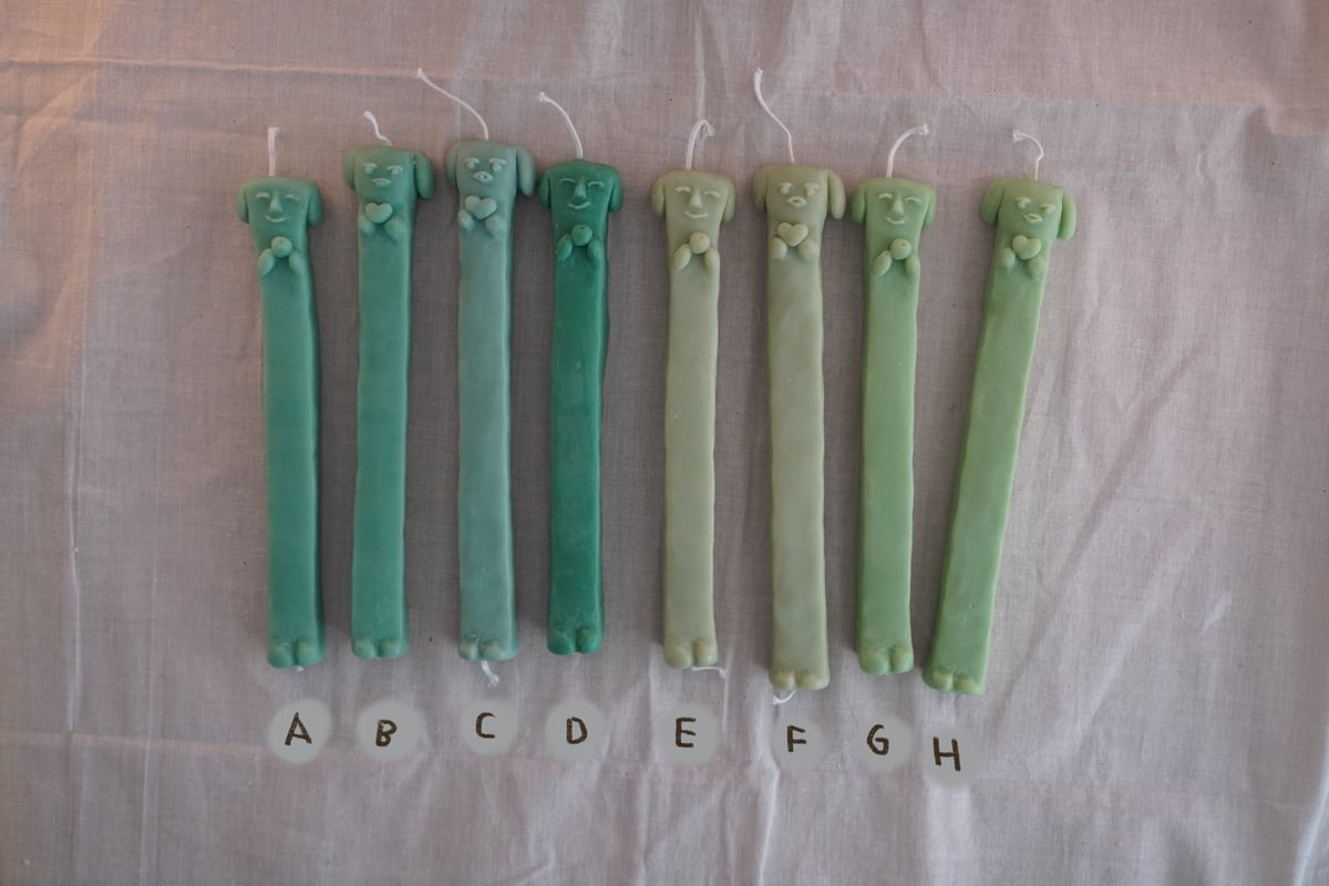 Image of Long Doggy Candles 4