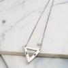 Personalised Triangle Necklace